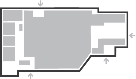 план 1 этажа ТЦ Вестор (Одинцово)